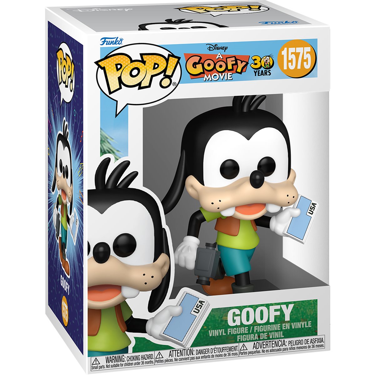A Goofy Movie 30th Anniversary Goofy Funko Pop! Vinyl Figure #1575 - Image 2