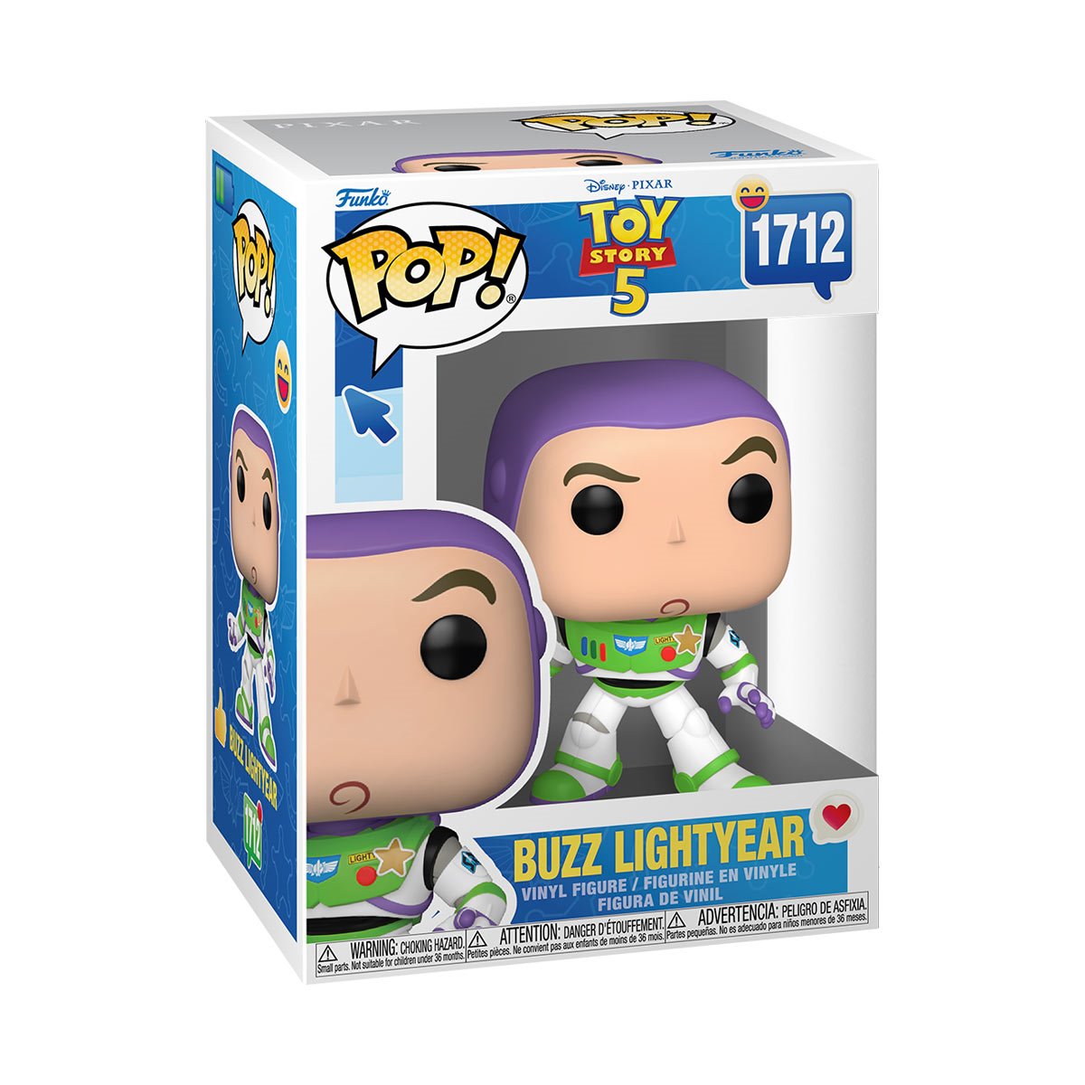 Toy Story 5 Buzz Lightyear Funko Pop! Vinyl Figure #1712 - Image 2