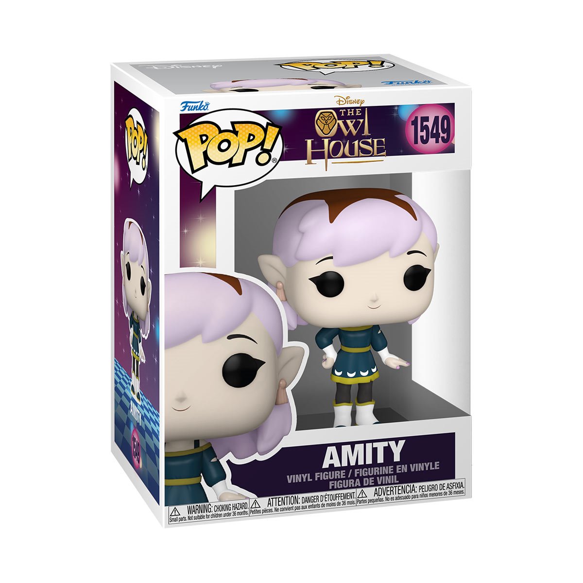 Disney's The Owl House Amity Funko Pop! Vinyl Figure #1549 - Image 2