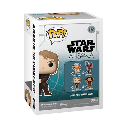 Star Wars: Ahsoka Series 3 Anakin Skywalker with Red Lightsaber Funko Pop! Vinyl Figure #751 - Image 3