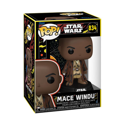 Star Wars May the Fourth Mace Windu (Retro) Funko Pop! Vinyl Figure #834 - Image 2