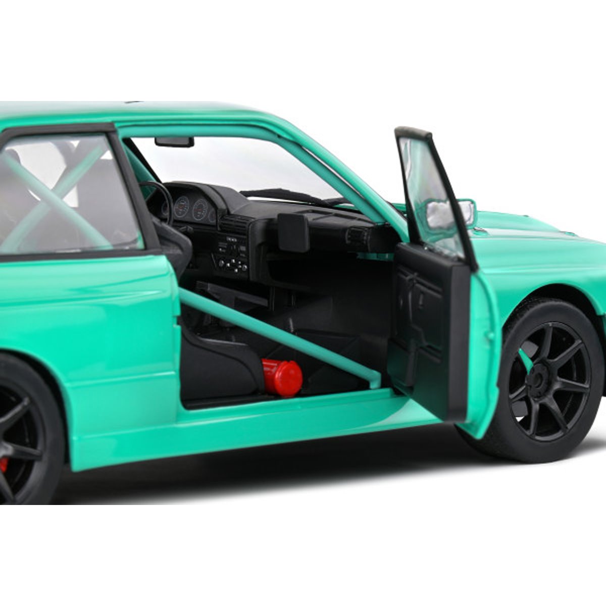 1990 BMW E30 M3 Tiffany Blue 1:18 Scale Die-Cast Metal Vehicle - Image 7