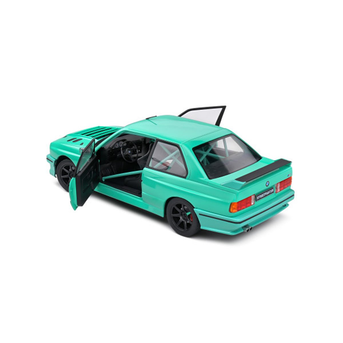 1990 BMW E30 M3 Tiffany Blue 1:18 Scale Die-Cast Metal Vehicle - Image 10