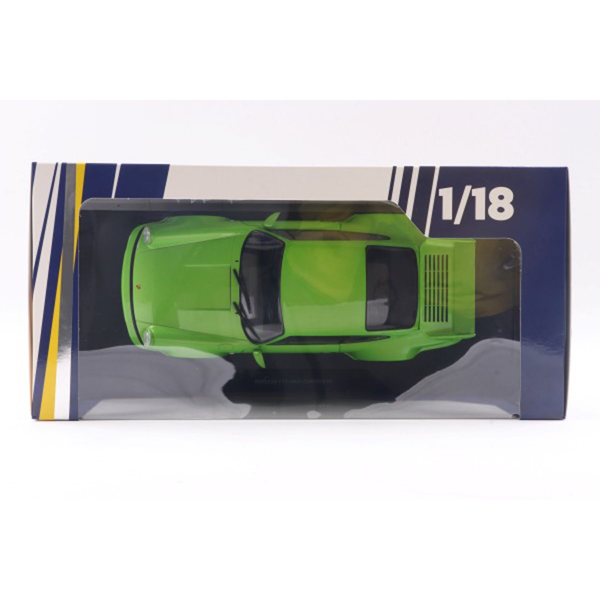 1990 Porsche 911 964 Carrera RS 3.8 Green Metallic 1:18 Scale Die-Cast Metal Vehicle - Image 8