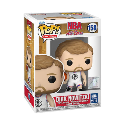 NBA: All-Stars Dirk Nowitzki (2019) Funko Pop! Vinyl Figure #158 - Image 2
