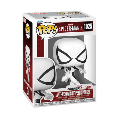 Spider-Man 2 Video Game Anti-Venom Suit Peter Parker Funko Pop! Vinyl Figure #1025 - Image 2