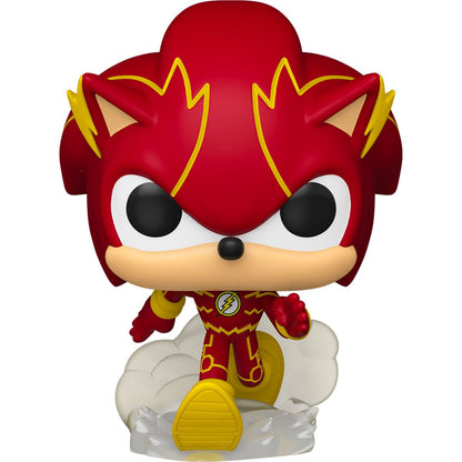 Justice League x Sonic the Hedgehog Sonic as the Flash Funko Pop! Vinyl Figure #593