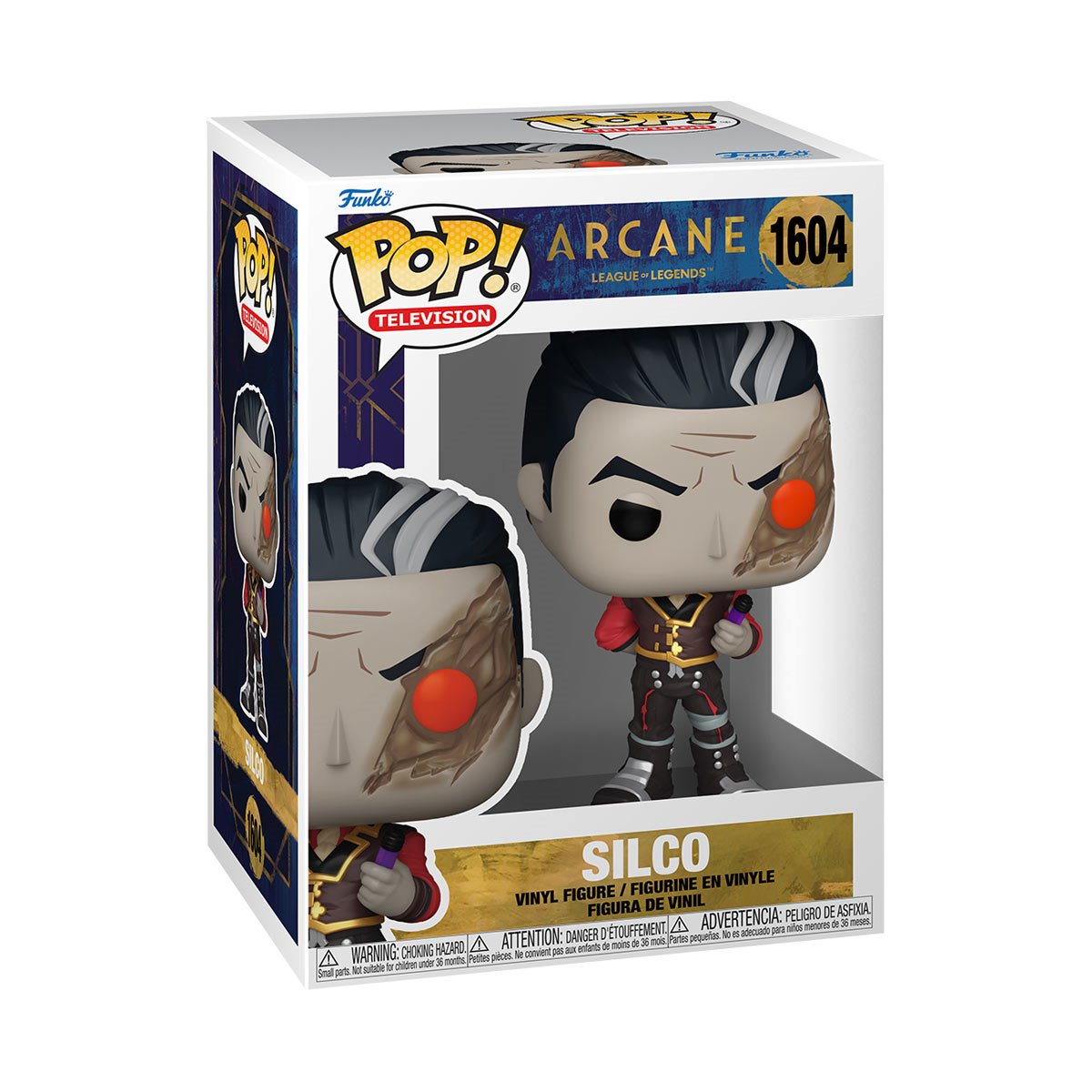 Arcane: League of Legends Silco Funko Pop! Vinyl Figure #1604 - Image 2