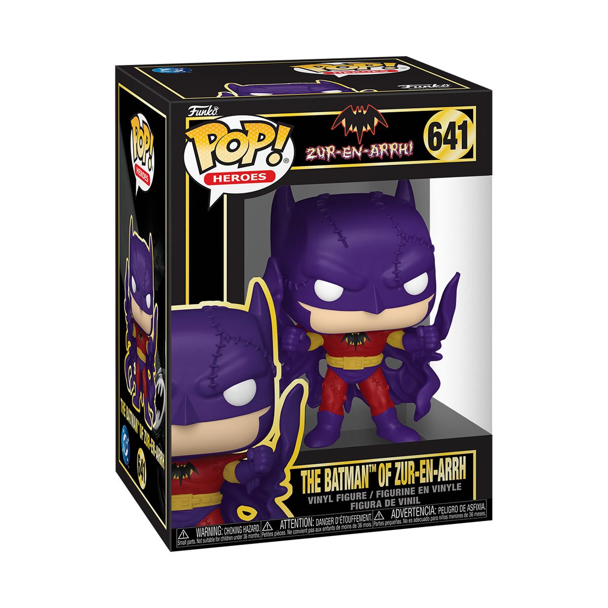 DC Through the Years (Batman) The Batman off Zur En Arrh Funko Pop! Vinyl Figure #641 - Image 2