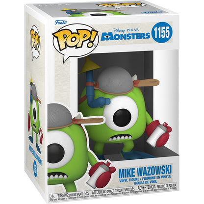 Monsters, Inc. 20th Anniversary Mike with Mitts Funko Pop! Vinyl Figure #1155 - Image 2
