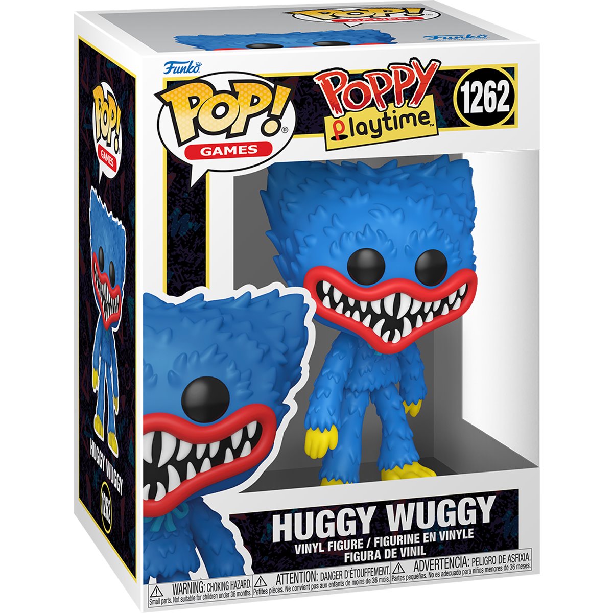 Poppy Playtime Huggy Wuggy Funko Pop! Vinyl Figure #1262 - Image 2