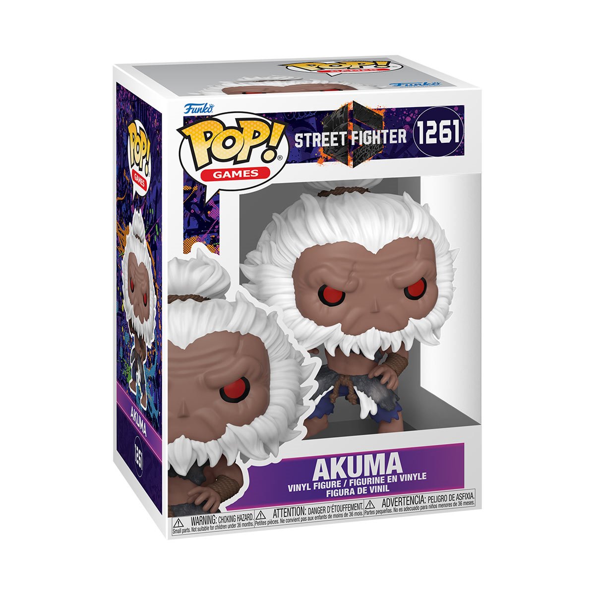 Street Fighter 6 Akuma Funko Pop! Vinyl Figure #1261 - Image 3