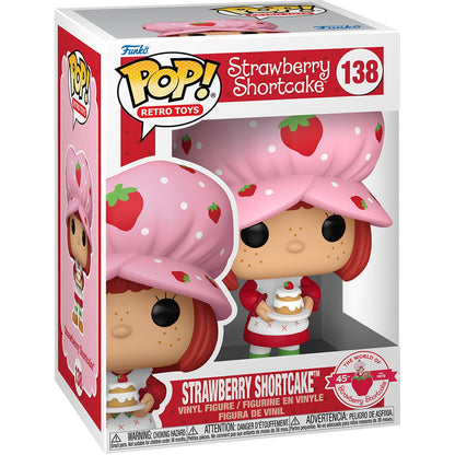 Strawberry Shortcake with Dessert Funko Pop! Vinyl Figure #138 - Image 2