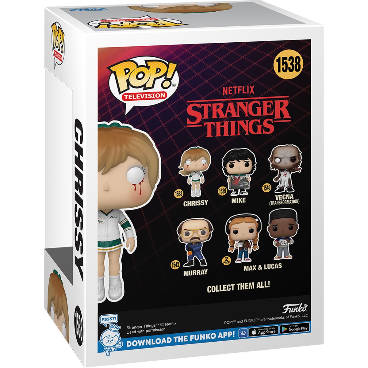 Stranger Things Season 4 Chrissy Floating Bloody Funko Pop! Vinyl Figure #1538 - Image 3