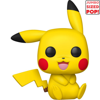 Pokemon Pikachu (Sitting) Jumbo 10-Inch Funko Pop! Vinyl Figure #1268