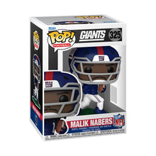 NFL Giants Malik Nabers Funko Pop! Vinyl Figure #325 - Image 2