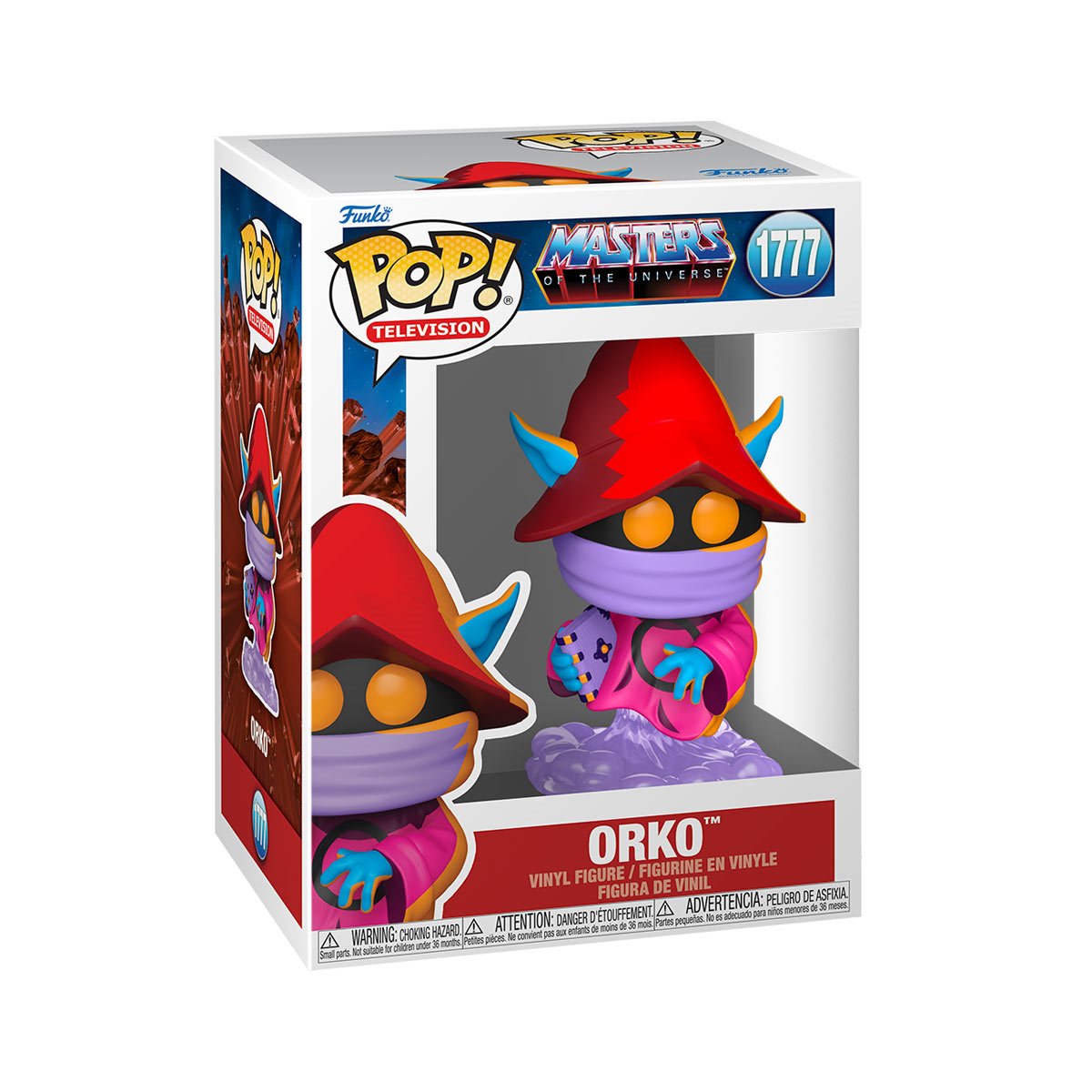 Masters of the Universe Orko (Retro Neon) Funko Pop! Vinyl Figure #1777 - Image 2