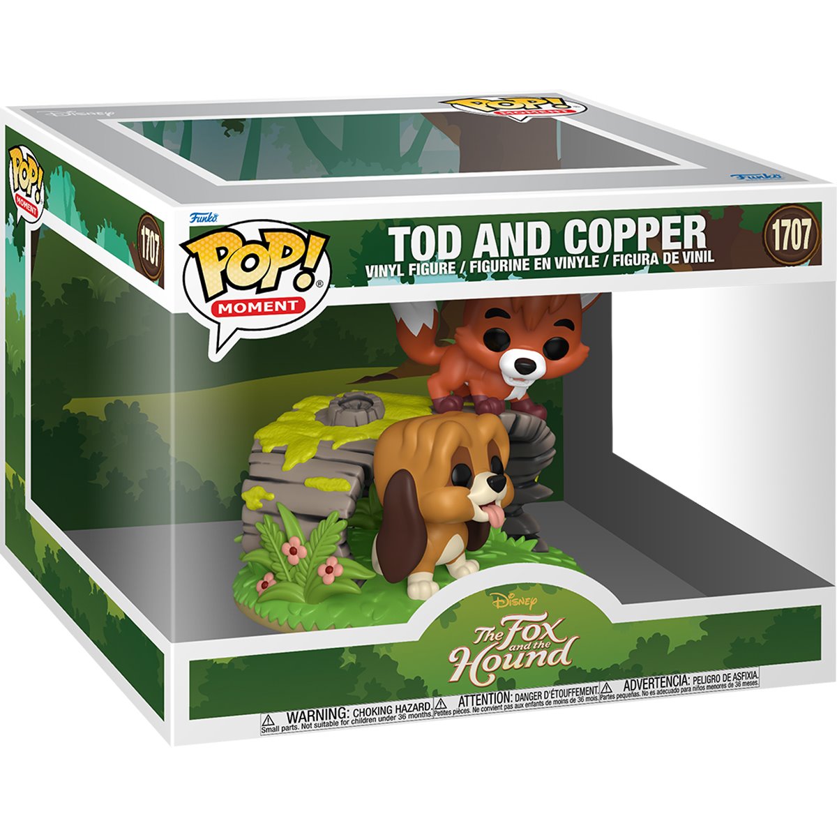 The Fox and the Hound Tod and Copper Funko Pop! Moment #1707 - Image 2