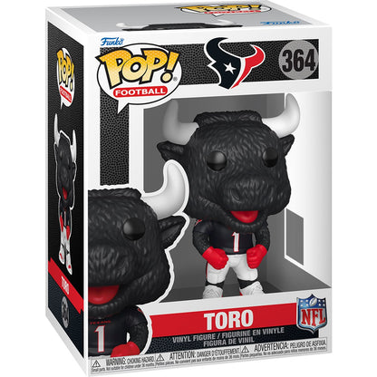 NFL Mascots Texans Toro Funko Pop! Vinyl Figure #364 - Image 2