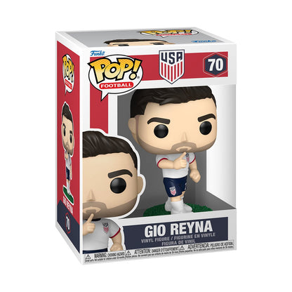 Football World Cup 2026 USA Gio Reyna Funko Pop! Vinyl Figure #70 - Image 2