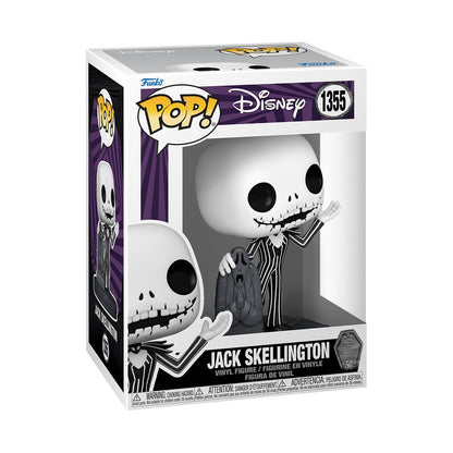 The Nightmare Before Christmas 30th Anniversary Jack Skellington with Gravestone Funko Pop! Vinyl Figure #1355 - Image 2