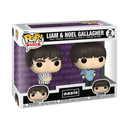 Oasis Liam and Noel Gallagher Funko Pop! Vinyl Figure 2-Pack - Image 3