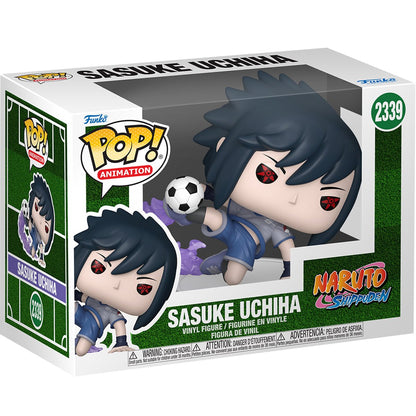 Naruto: Shippuden Sasuke Uchiha Soccer Funko Pop! Vinyl Figure #2339 - Image 2