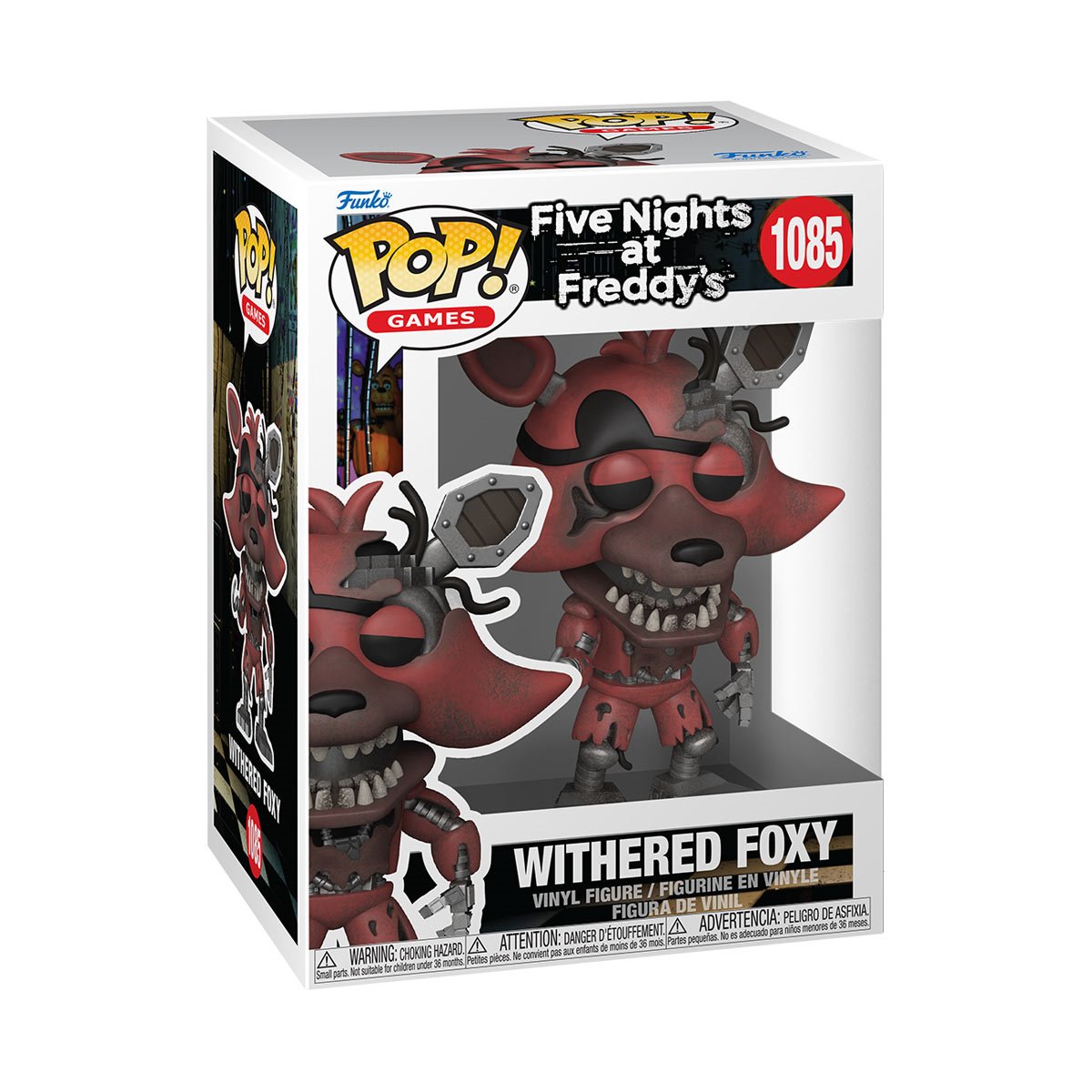 Five Nights at Freddy's Withered Foxy Funko Pop! Vinyl Figure #1085 - Image 2