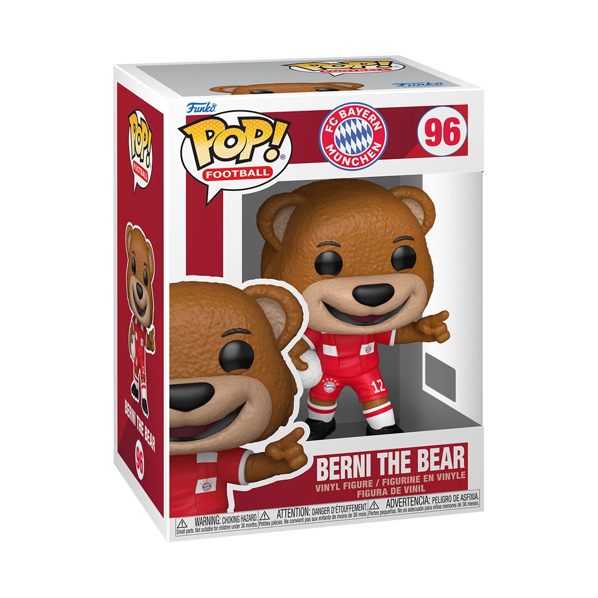 Football Bayern Munich FC 2026 Berni The Bear Funko Pop! Vinyl Figure #96 - Image 2