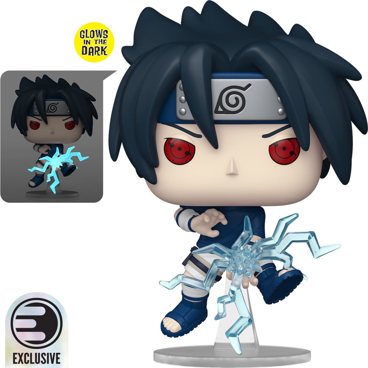 Naruto Sasuke Uchiha (Chidori) Glow-in-the-Dark Funko Pop! Vinyl Figure #1969