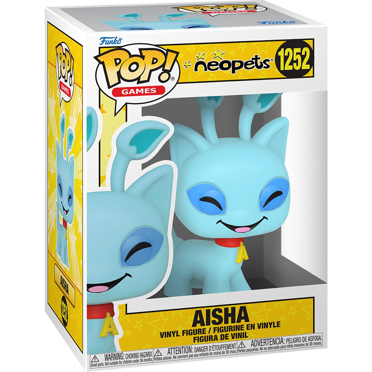Neopets Aisha Funko Pop! Vinyl Figure #1252 - Image 2