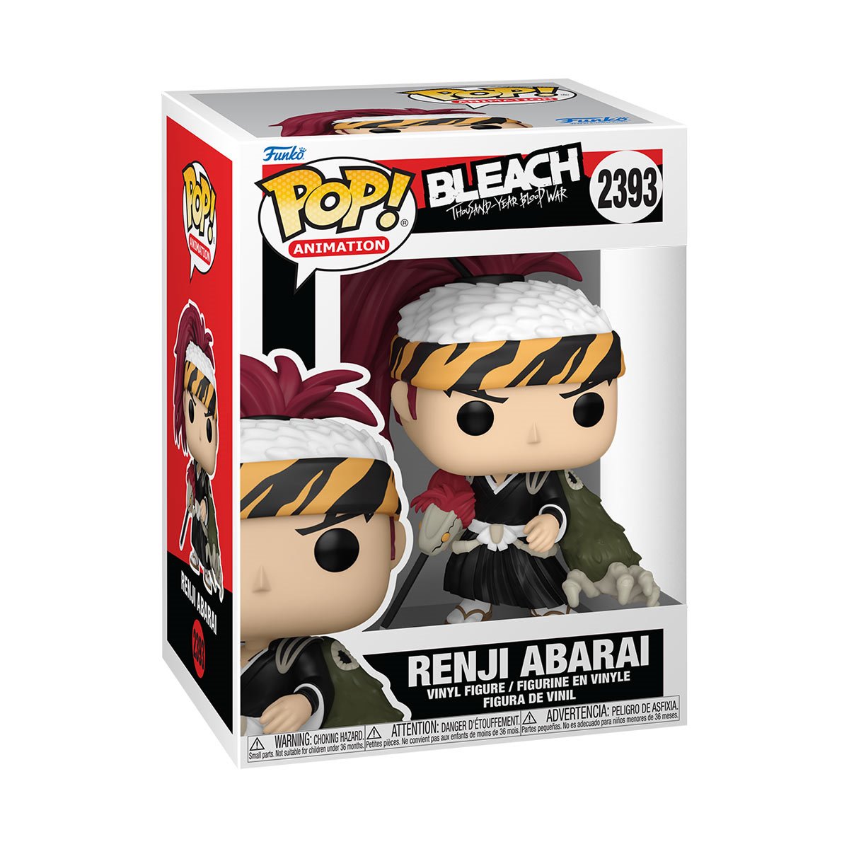 Bleach: Thousand-Year Blood War Renji Abarai Funko Pop! Vinyl Figure #2393 - Image 2