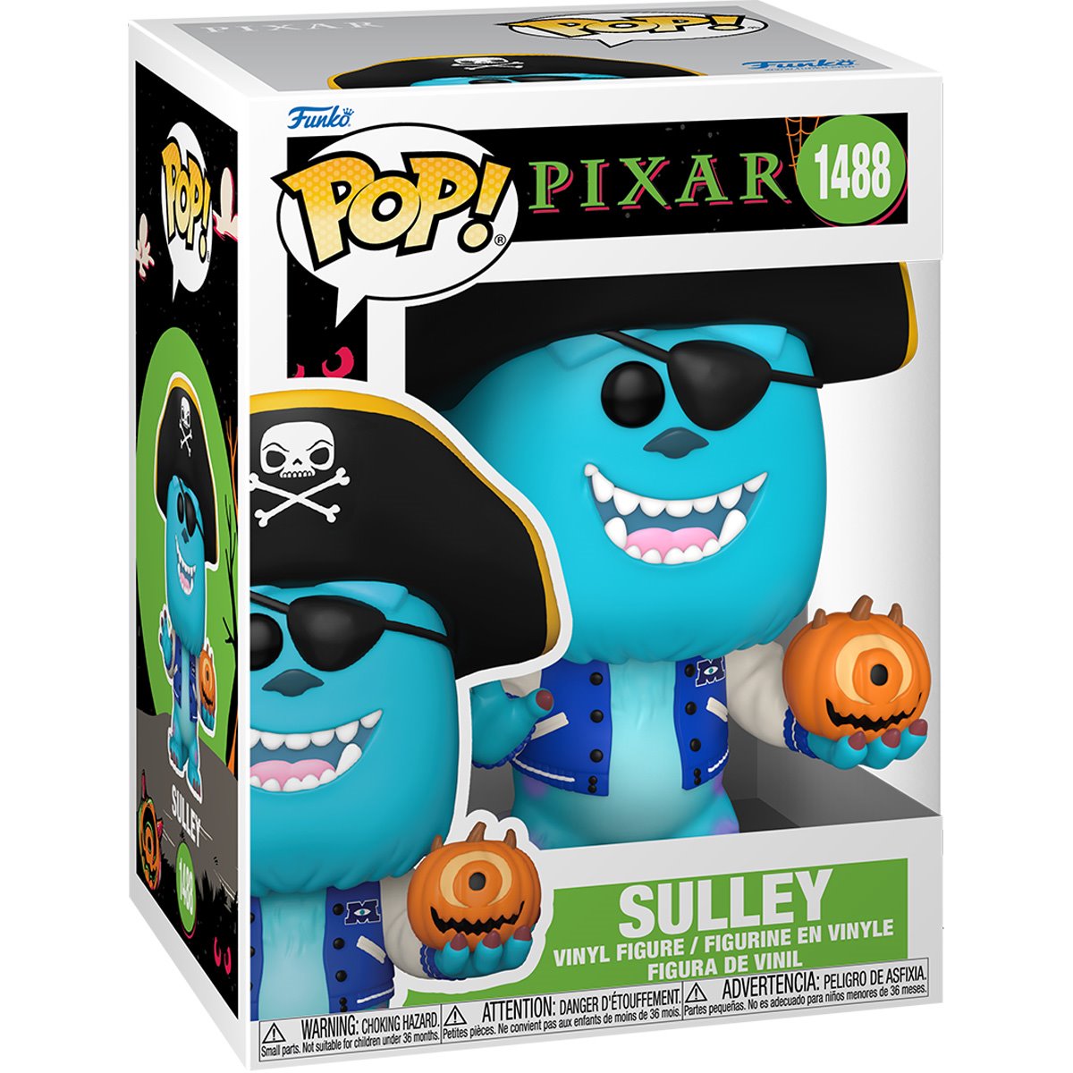 Pixar Halloween Sulley Funko Pop! Vinyl Figure #1488 - Image 4