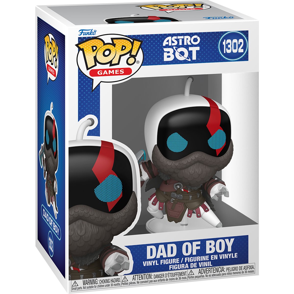 Astro Bot Dad of Boy Funko Pop! Vinyl Figure #1302 - Image 2