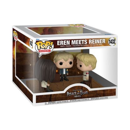 Attack on Titan Eren Meets Reiner Funko Pop! Vinyl Moment #1432 - Image 2