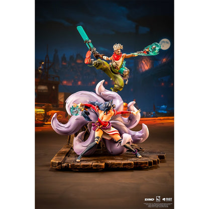2XKO Ahri and Ekko 1:10 Scale Resin Statue - Image 2