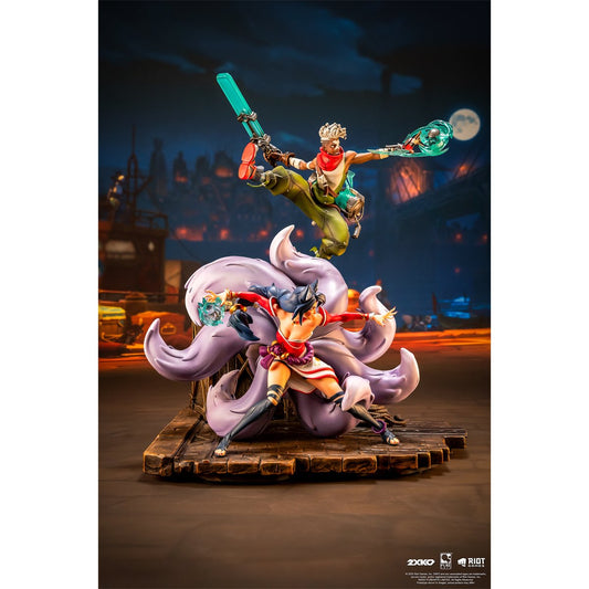 2XKO Ahri and Ekko 1:10 Scale Resin Statue - Image 2