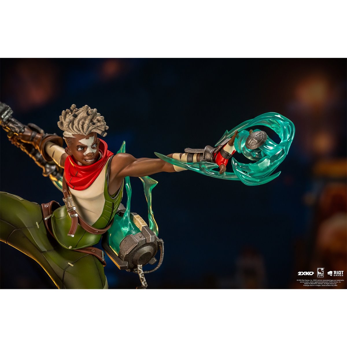 2XKO Ahri and Ekko 1:10 Scale Resin Statue - Image 7