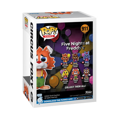 Five Nights at Freddy's Circus Foxy Funko Pop! Vinyl Figure #911 - Image 3