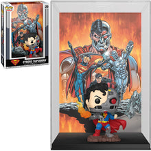 Superman: Reign of the Supermen Cyborg Superman Funko Pop! Comic Cover Figure #21 with Case