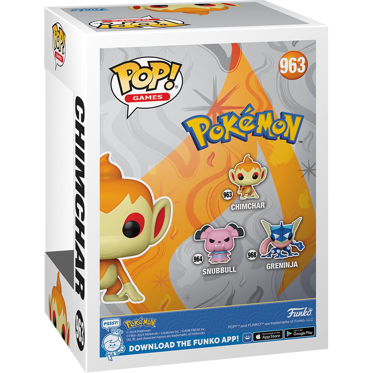 Pokemon Chimchar Funko Pop! Vinyl Figure #963 - Image 3