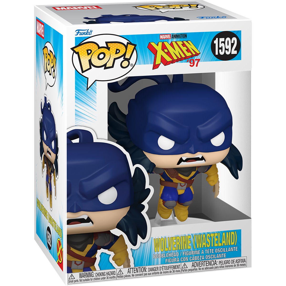 X-Men '97 Wolverine (Wasteland) Funko Pop! Vinyl Figure #1592 - Image 2