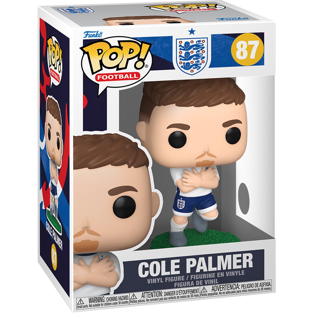 Football World Cup 2026 England Cole Palmer Funko Pop! Vinyl Figure #87 - Image 2