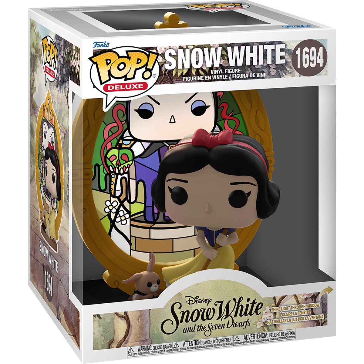 Snow White and the Seven Dwarfs Snow White Stained Glass Deluxe Funko Pop! Vinyl Figure #1694 - Image 2