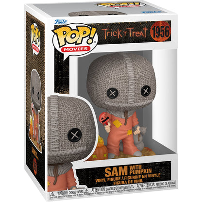 Trick r Treat Sam with Pumpkin Funko Pop! Vinyl Figure #1956 - Image 2