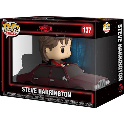Stranger Things Season 5 Steve Harrington in Car Funko Pop! Ride #137 - Image 2