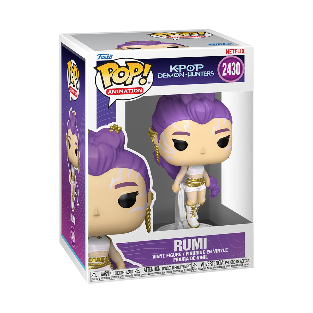 KPop Demon Hunters Rumi Funko Pop! Vinyl Figure #2430 - Image 3