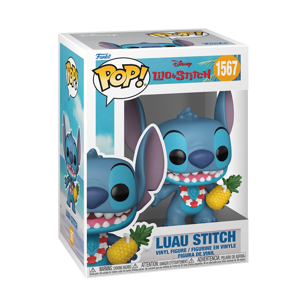 Lilo & Stitch Luau Stitch Funko Pop! Vinyl Figure #1567 - Image 2
