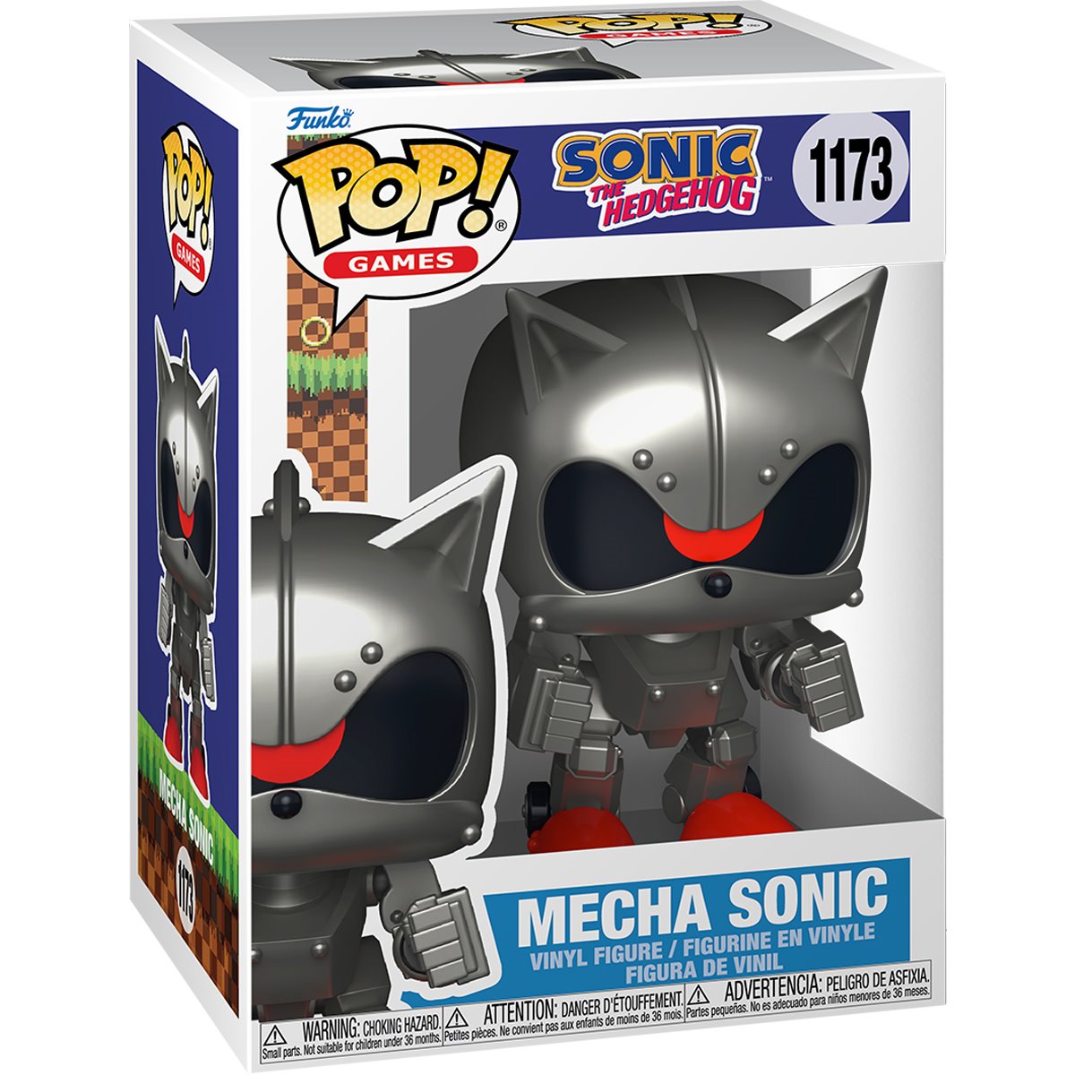 Sonic the Hedgehog Mecha Sonic Funko Pop! Vinyl Figure #1173 - Image 2