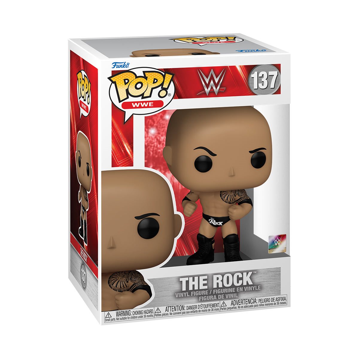 WWE The Rock (Final) Funko Pop! Vinyl Figure #137 - Image 2